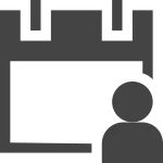 Calendar User SVG Icon